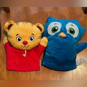 Daniel tiger & O the owl puppets pbs kids